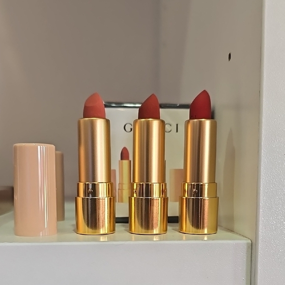 Gucci 3pc Mini Lipstick Trio - Picture 1 of 4